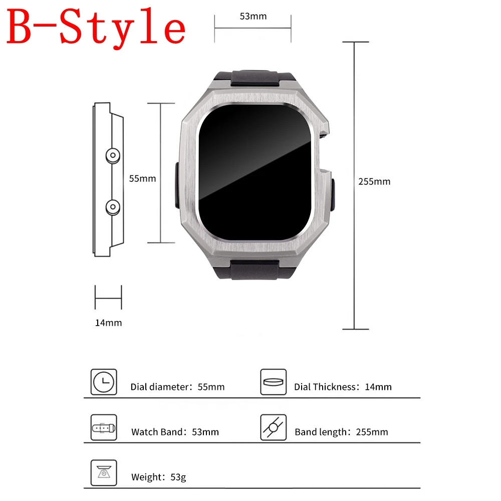 غطاء حزام ناعم لساعة أبل الترا باند 1 2 3 49 مللي متر حافظة ل iwatch Ultra 3 حالات حزام الساعات أساور رياضية من السيليكون كوريا