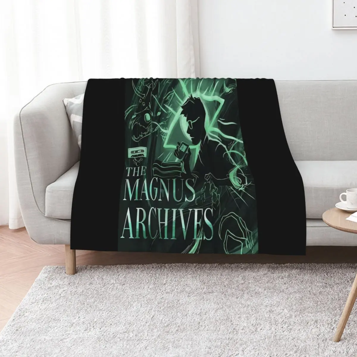 

The magnus archives Throw Blanket sofa bed Beach Weighted Camping Blankets