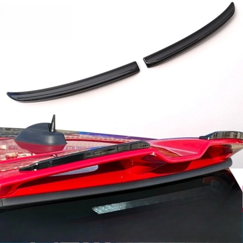 Suitable for BMW Mini Cooper F56 F55 Modified JCW Rear Wing Carbon Fiber Rear Wings Fixed Wind Wing Automobiles Accessories