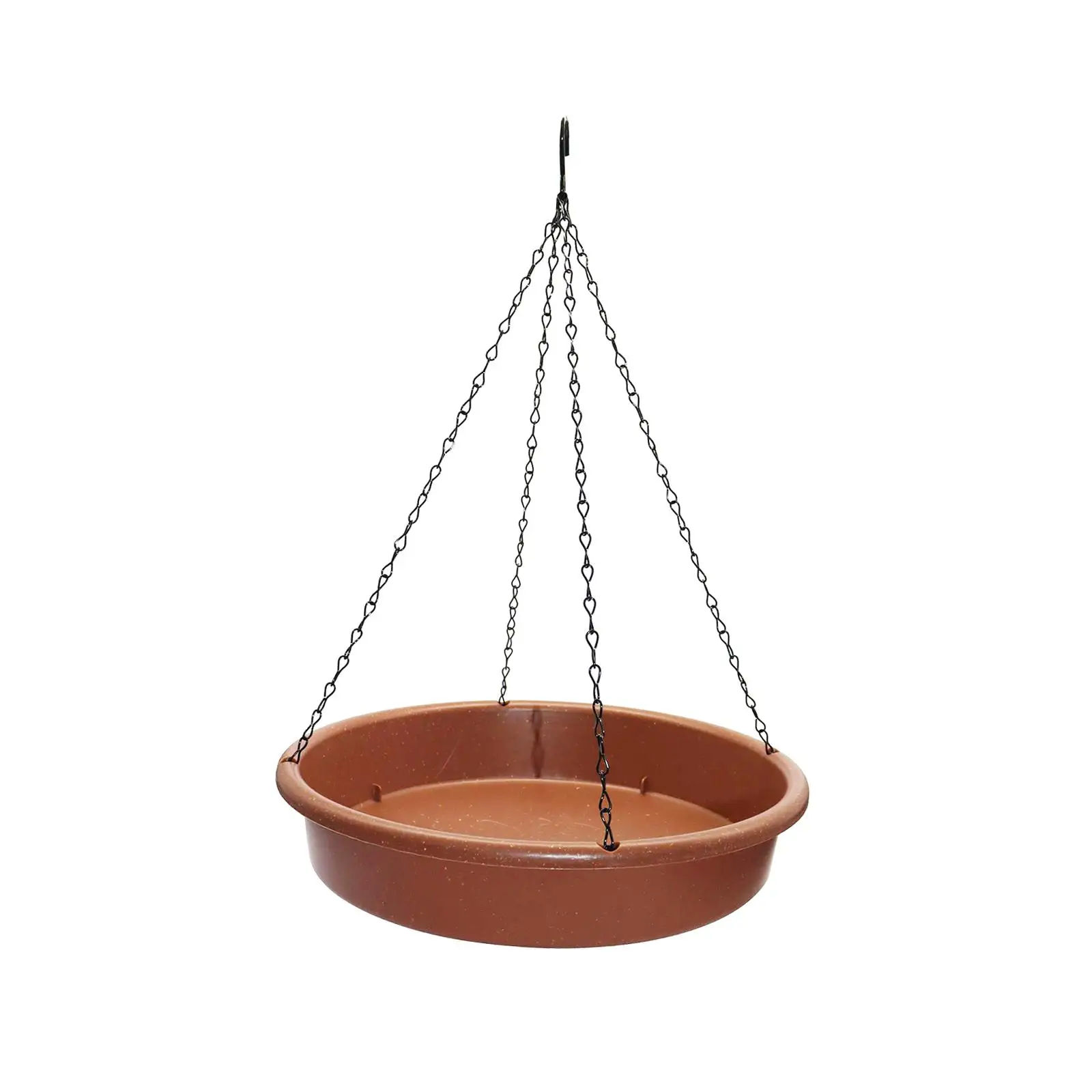 Hanging Bird Bath Bird Water Bowl Bird Feeding Dish Tray Platform Feeder for Tree Garden Parrot Outdoor Outside