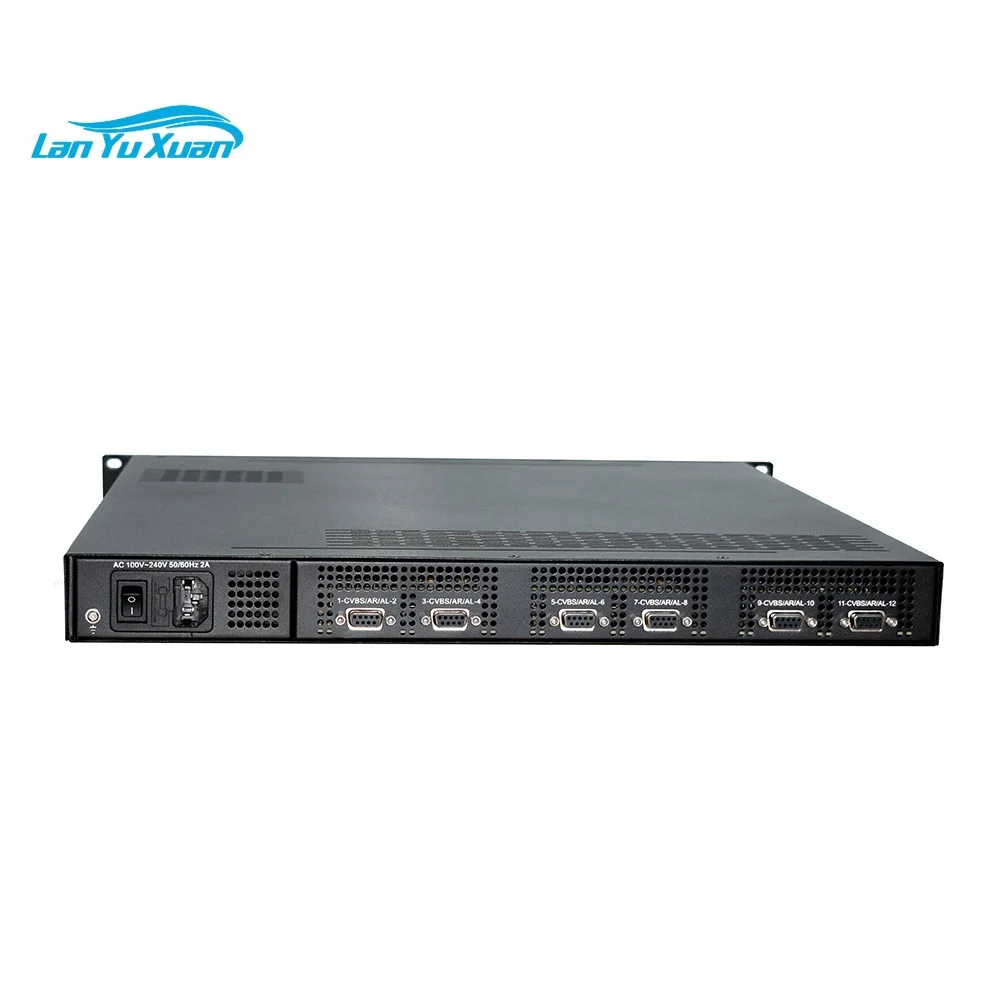24 Channels MPEG2 CVBS to Dvb-t Encoder Modulator for Hotel Restaurant Application