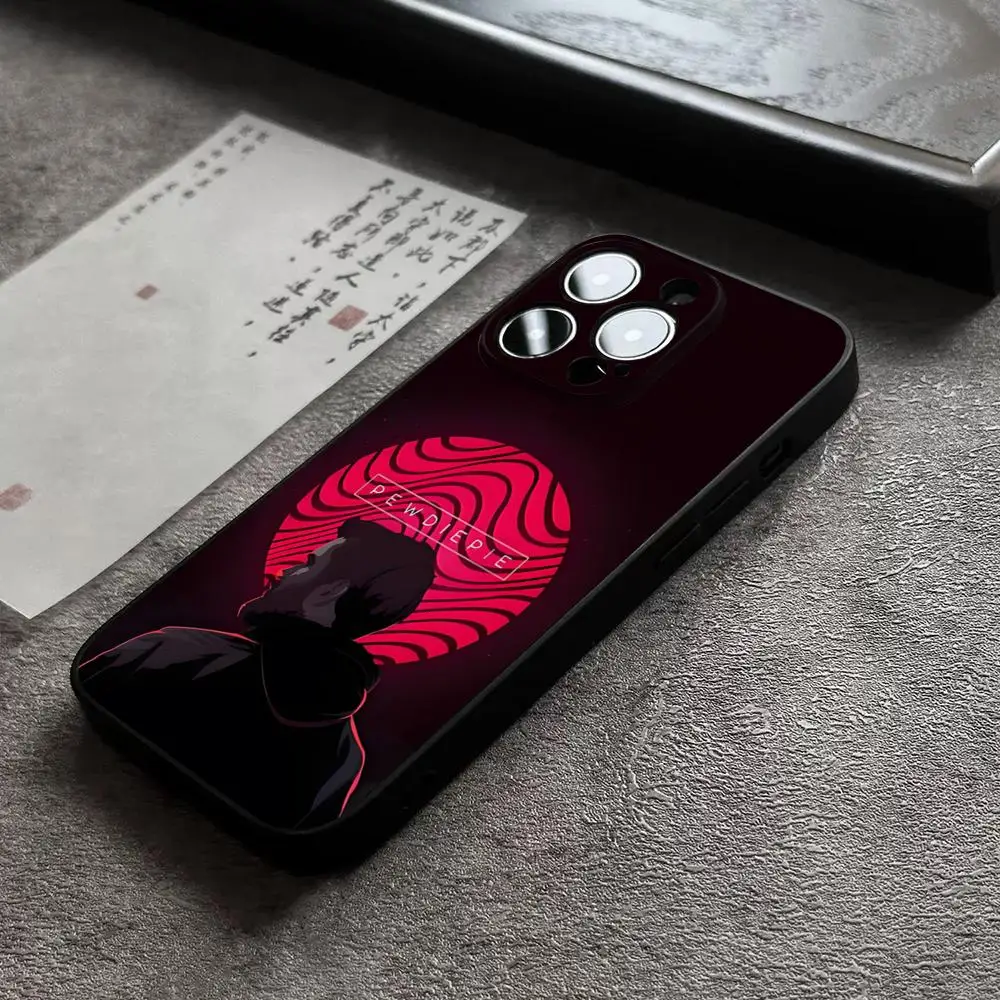 PewDiePie Waves Phone Case For 14 Pro Max For Apple Iphone 16 15 Po Max 12 Mini 11 13 Pro Xr X Xs 8 7 Plus Back Cover image 5