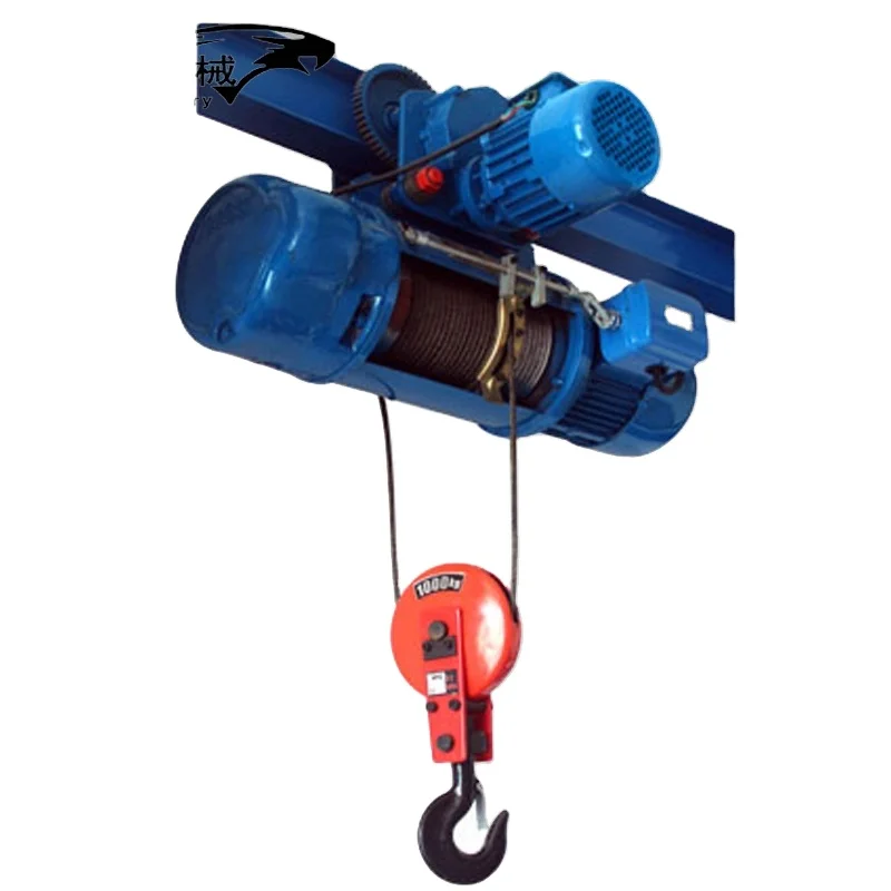 رافعة كهربائية جديدة 1.5 طن CD1 مع حبل سلكي 380 فولت رافعة كهربائية معدنية لصناعات البيع بالتجزئة