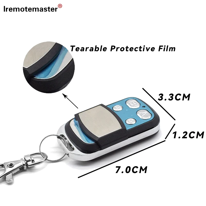 

For MHOUSE GTX4 TX4 GTX4C Garage Door Remote Control MT4V MT4 MT4G Remote Control Telecomando 433MHz Rolling Code Gate Commands