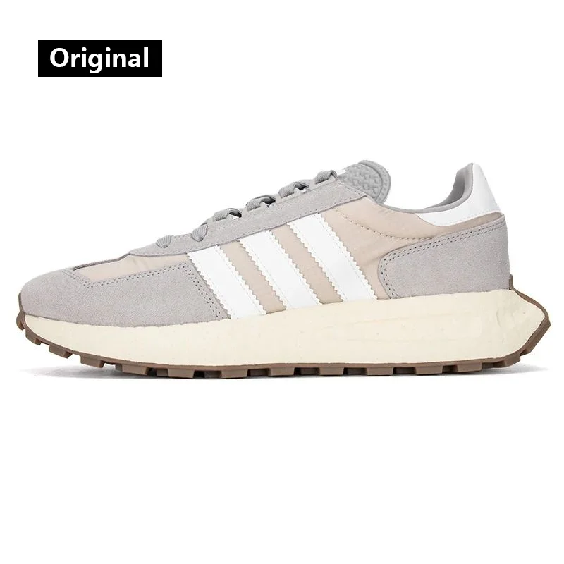 Adidas clover men's shoes women's shoes 2024 autumn sports casual shoes lightweight shock absorption running shoes Q47101