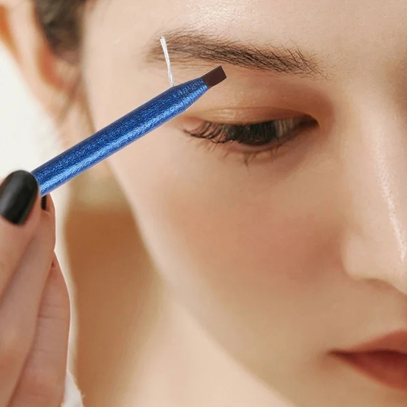 Crayon à sourcils imperméable pour microblading, maquillage résistant à la sueur