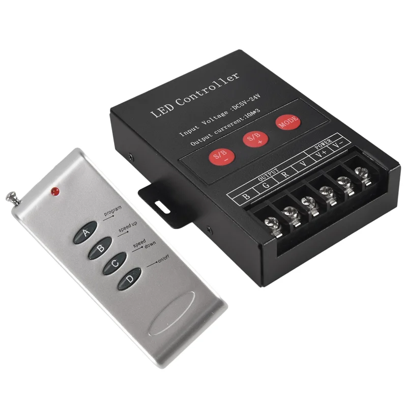 Smart-30A Led Controller IR Remote Big Power 360W BT Controller For RGB Strip Light DC5-24V