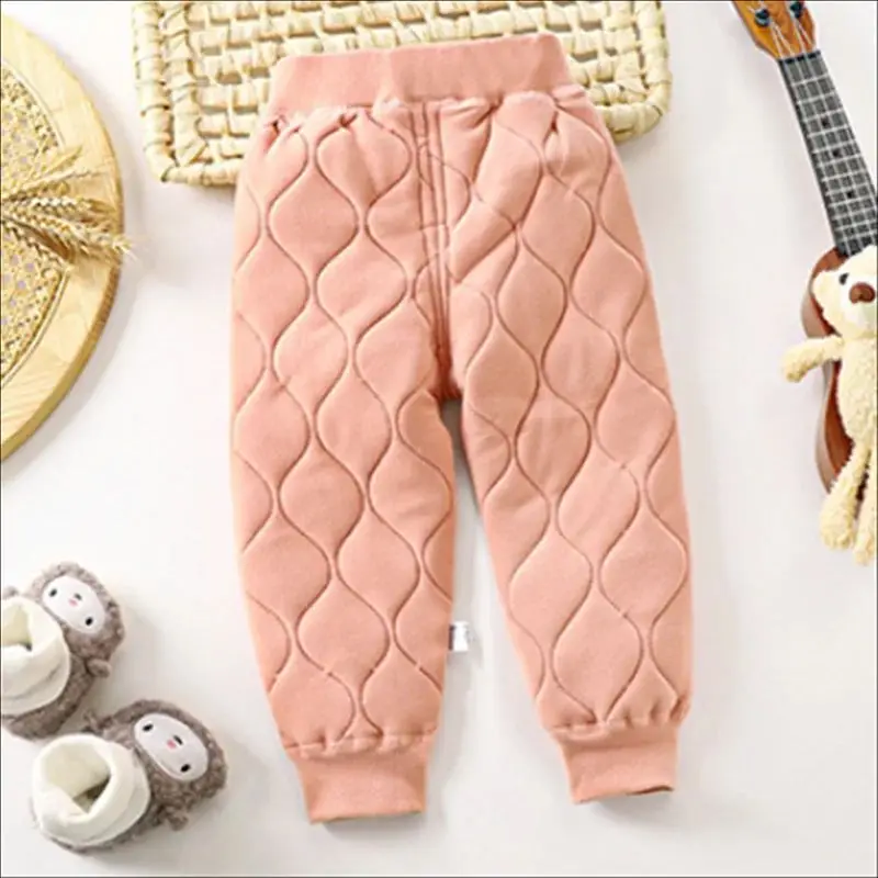 Children Warm Pants Autumn Winter Boys Girls Leggings Thicken Student Leggings Kids Trousers High Waist Pants Children Clothes