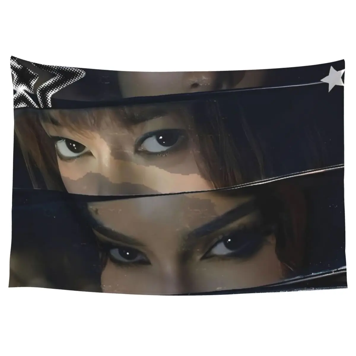 

Korean Style KATSEYE Gnarly Tapestry Kawaii Wall Tapestries Hanging Print Art Custom Bedroom Dorm Home Decor Blanket