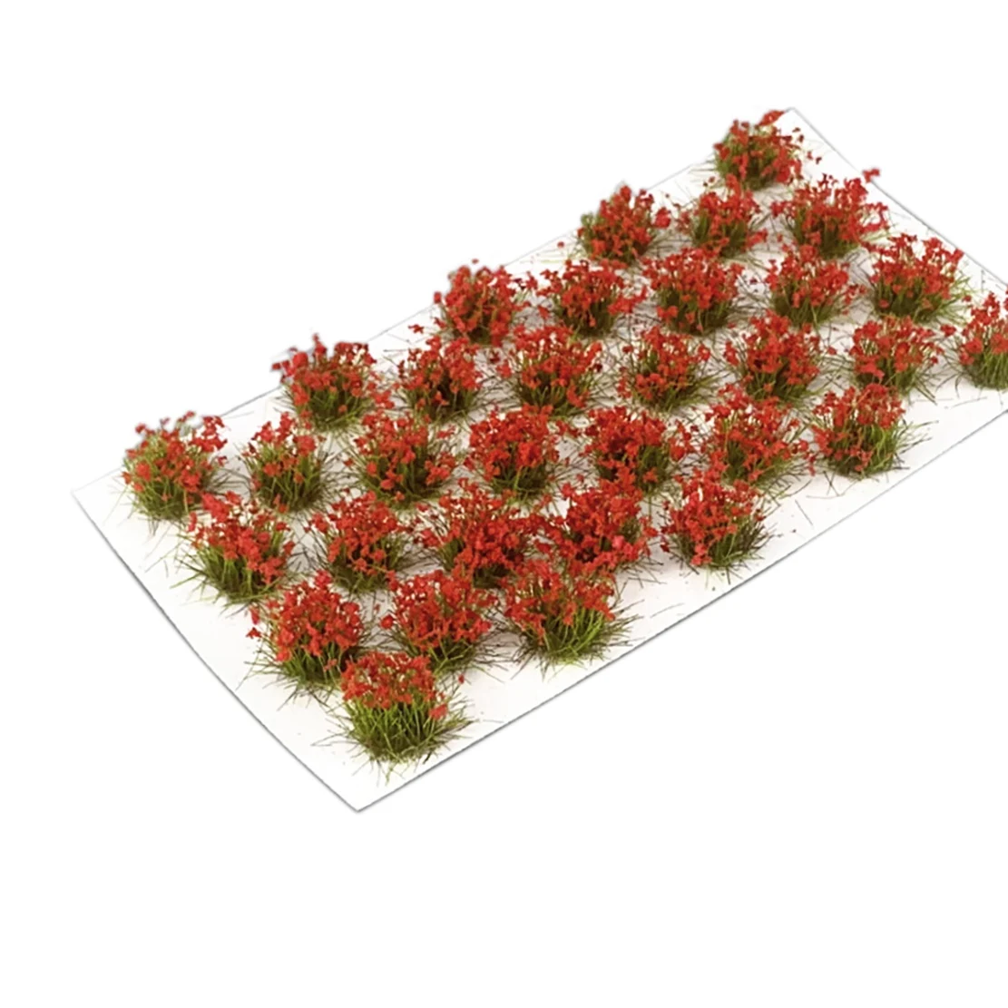 DIY Model Building Kits Artificial Grass Flower Petal Garden Lawn Mini Landscape Decor Accessories Sandbox Game Toy A