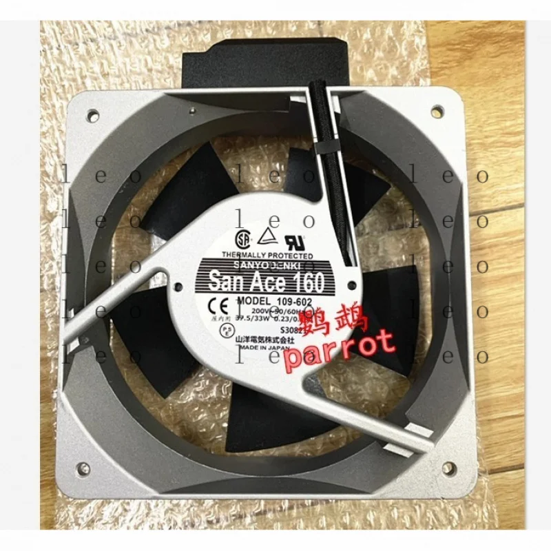 GG  1PCS Sanyo SanAce160 / HighAce 109-602 200V 16CM AC Cooling Fan