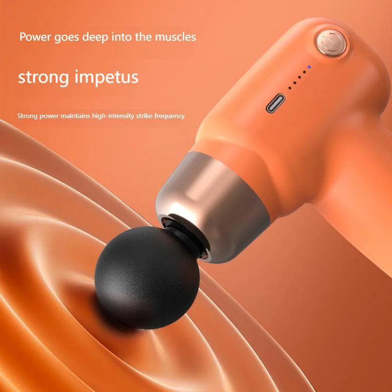 Mini Silent Fascia Gun Professional Home Training Massager for Muscle Relief And Relaxation