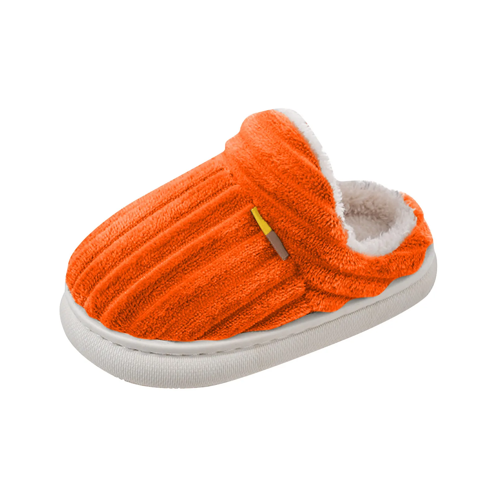 New Winter Warm Children Shoes Outdoor Fuzzy Antiskid Cotton Slippers Indoor Soft Boys Slippers Classic Fur Girl House Slippers