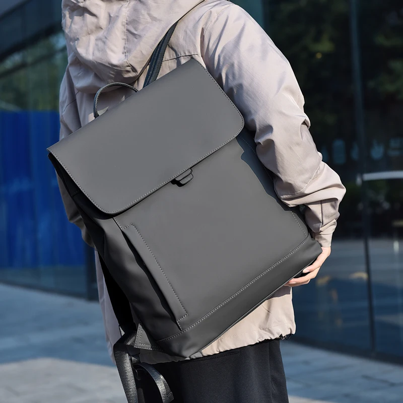 حقيبة ظهر للكمبيوتر المحمول مقاس 17.3 بوصة، سعة كبيرة، حزام كتف قابل للتعديل، سفر الأعمال، حقيبة التنقل المدرسية، حقيبة ظهر ناعمة