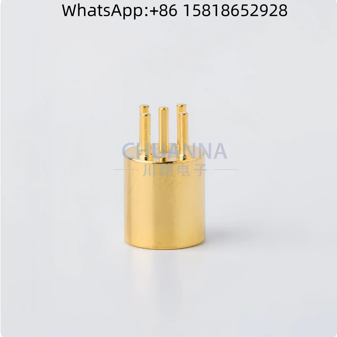 1pcs SMP-JHD165 Small RF Connector SMP-JE Straight Pin Blind Plug Male PCB Solder Board Limited Detent