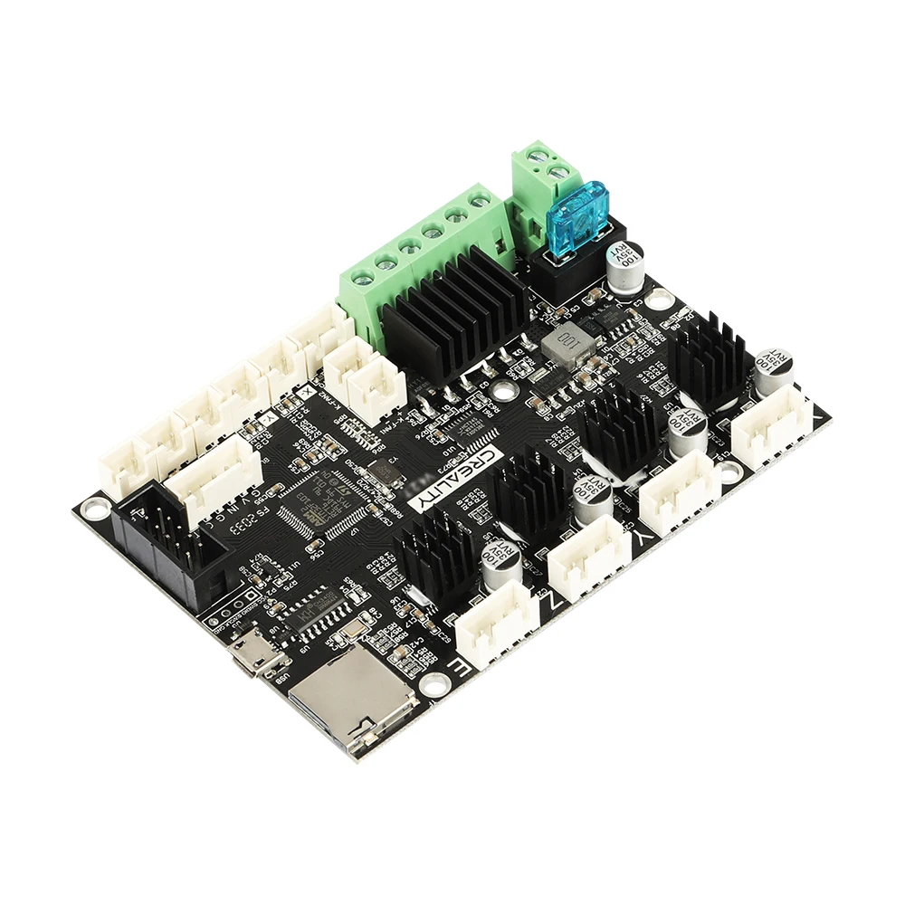 Imagem -06 - Creality Ender3 Kit de Placa-mãe Silenciosa 32bit Silenciosa de Alto Desempenho Dissipação de Calor Completa Unidade e Controle Integrados