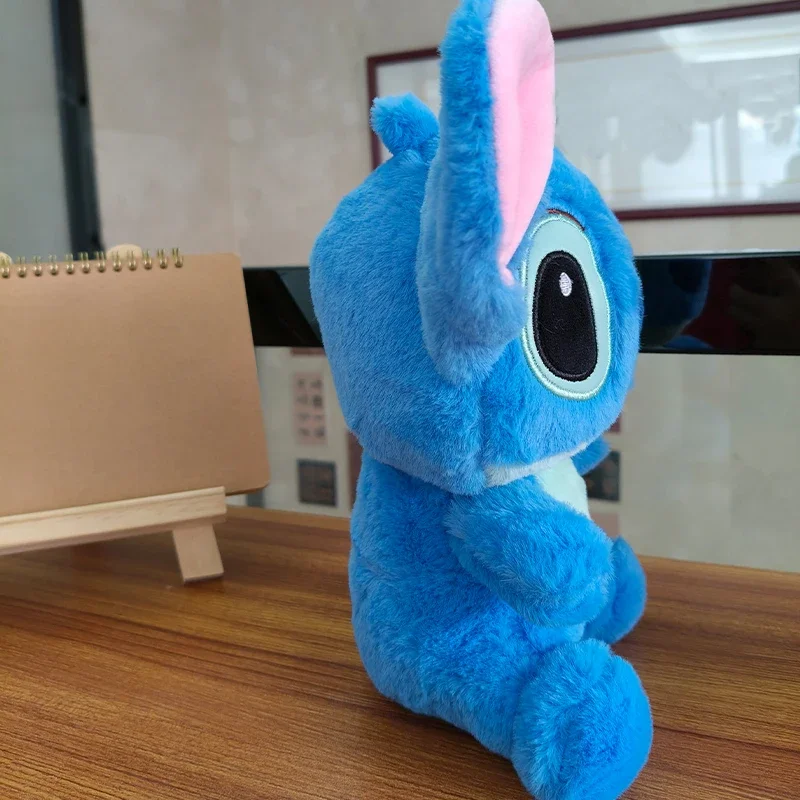 25cm Stitch Disney Plush Toy Blue Stitch Plush Anime Toy Stuffed Doll Room Decoration Doll Photography Props Birthday Gift