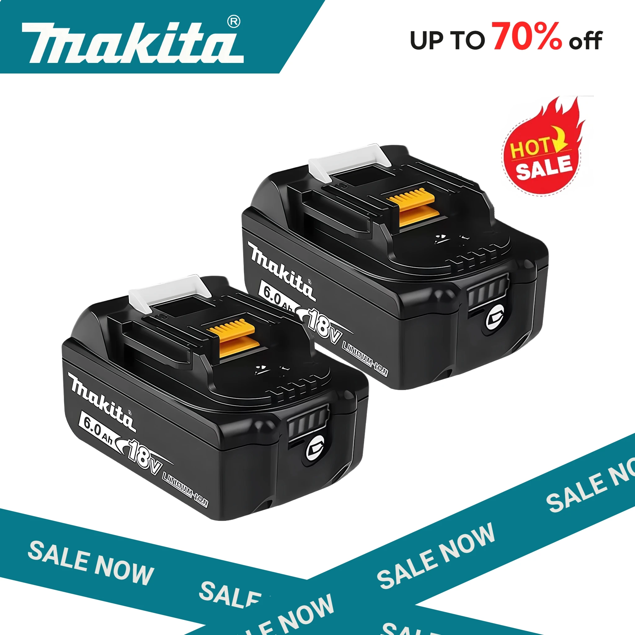 

Original Makita 18V Battery, Makita 18V tool Battery for Makita drill DGA404 DTD173 DDF487 DTW700 DRT52 DHP489 DJV182 HR140Z