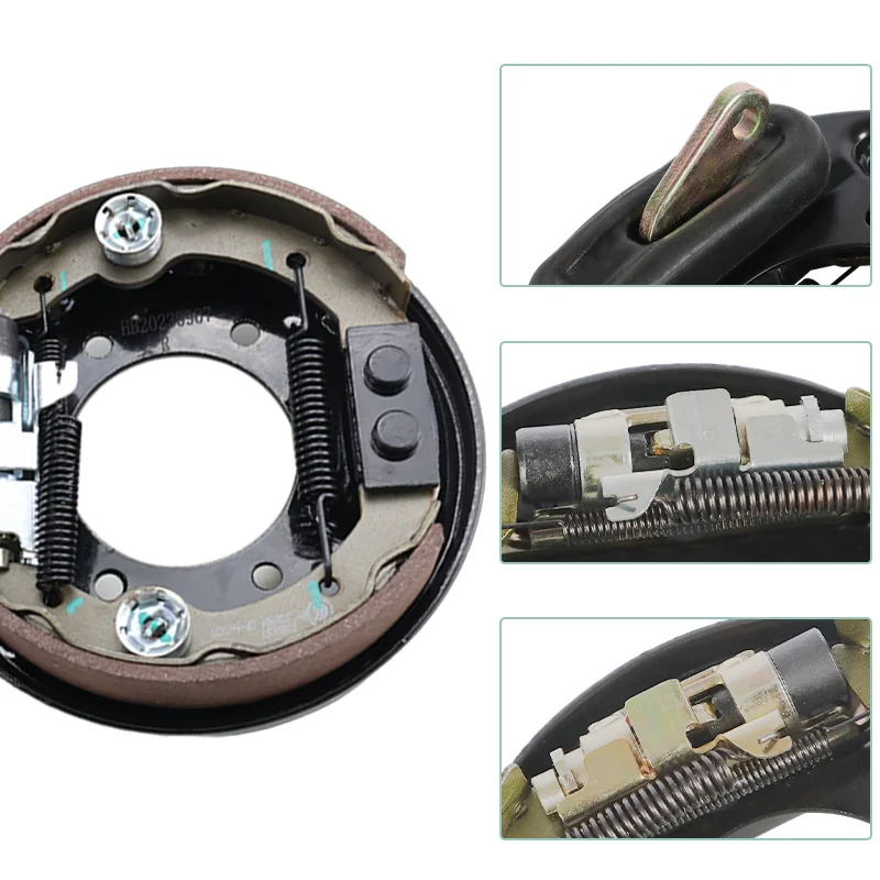 EZGO TXT PDS and Yamaha G9-G22 with Brake Shoes for Golf Cart Brake Assembly D & P Side OEM JW8-F7290-00 JW8-F7280-00