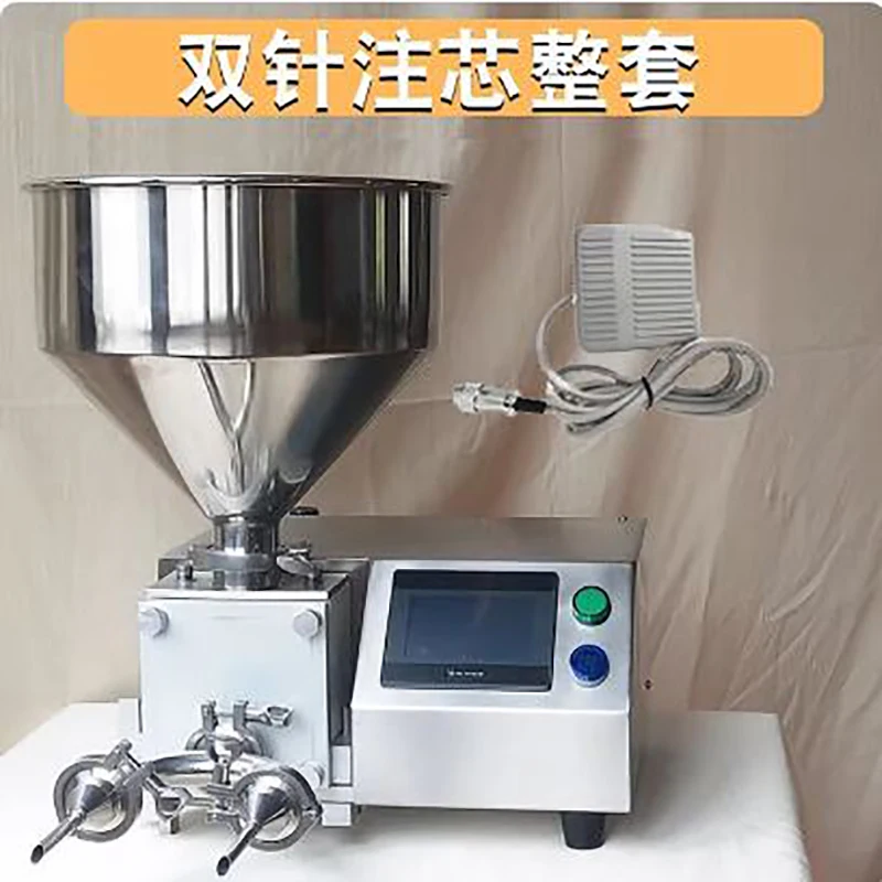 

Автоматическая машина для наполнения слоеного слоя из нержавеющей стали, машина для инъекций пончиков, хлеба, торта, варенья, сыра и крема для чуррос