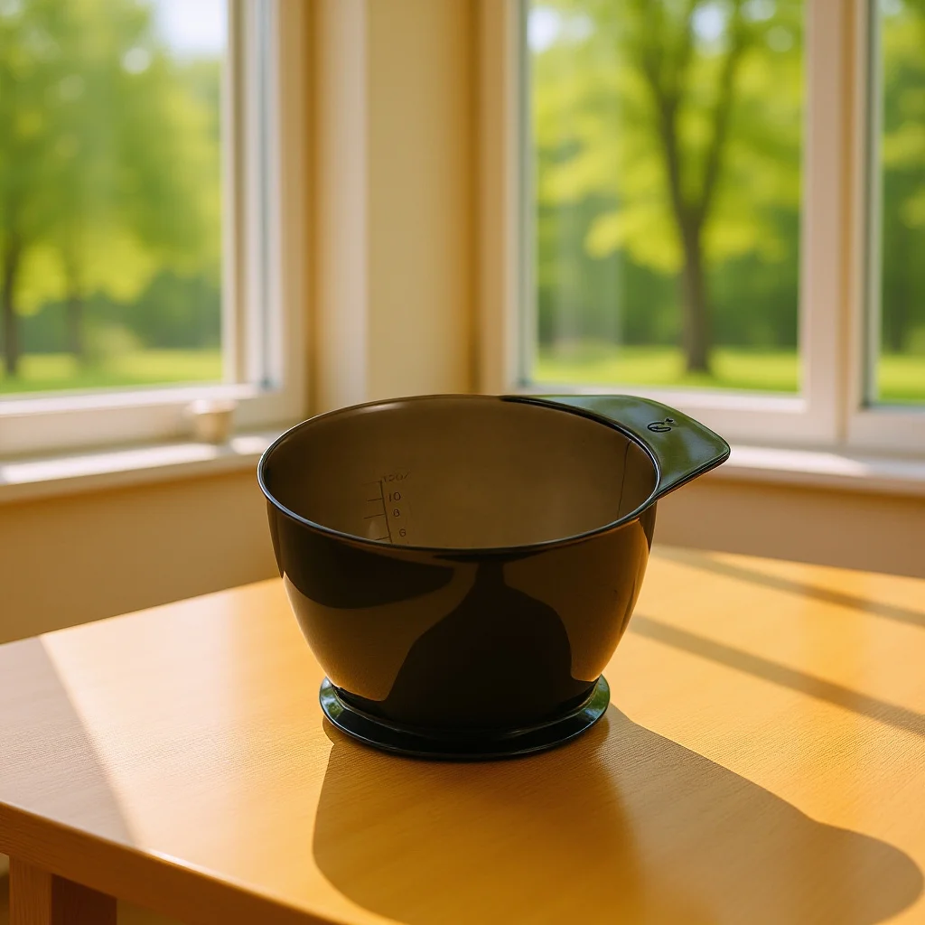 

2Pcs Salon-Grade Hair Coloring Bowls with Anti-Slip Base Measured Dye Mixing Containers for Professional Styling Kits