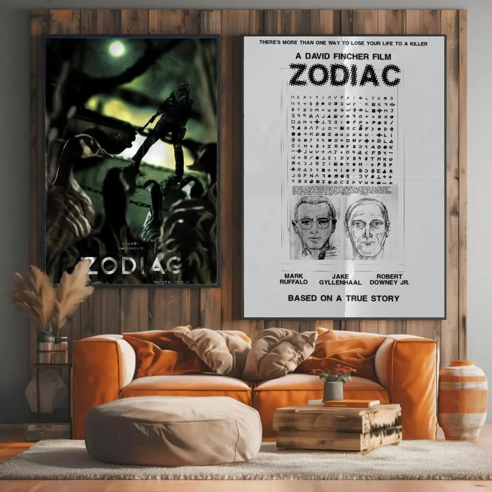 classic movie Z-Zodiac-C Painting Calligraphy Elegant Botanical Decor for Living Room Modern Interior Design