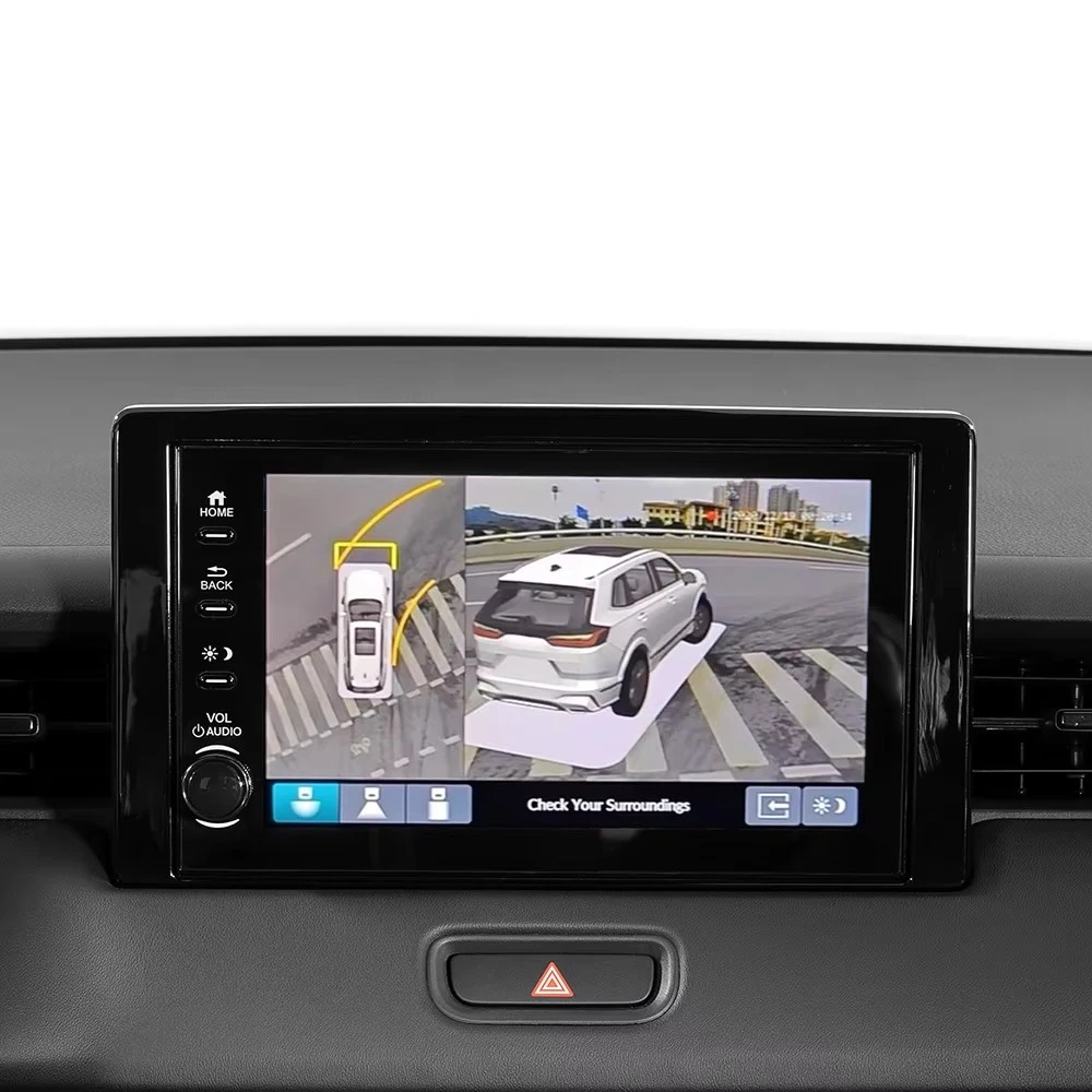 Sinjet 3D HD 360° Bird View Surround Camera System CarPlay IP67 For Honda HR-V 2024 Original Screen Compatible
