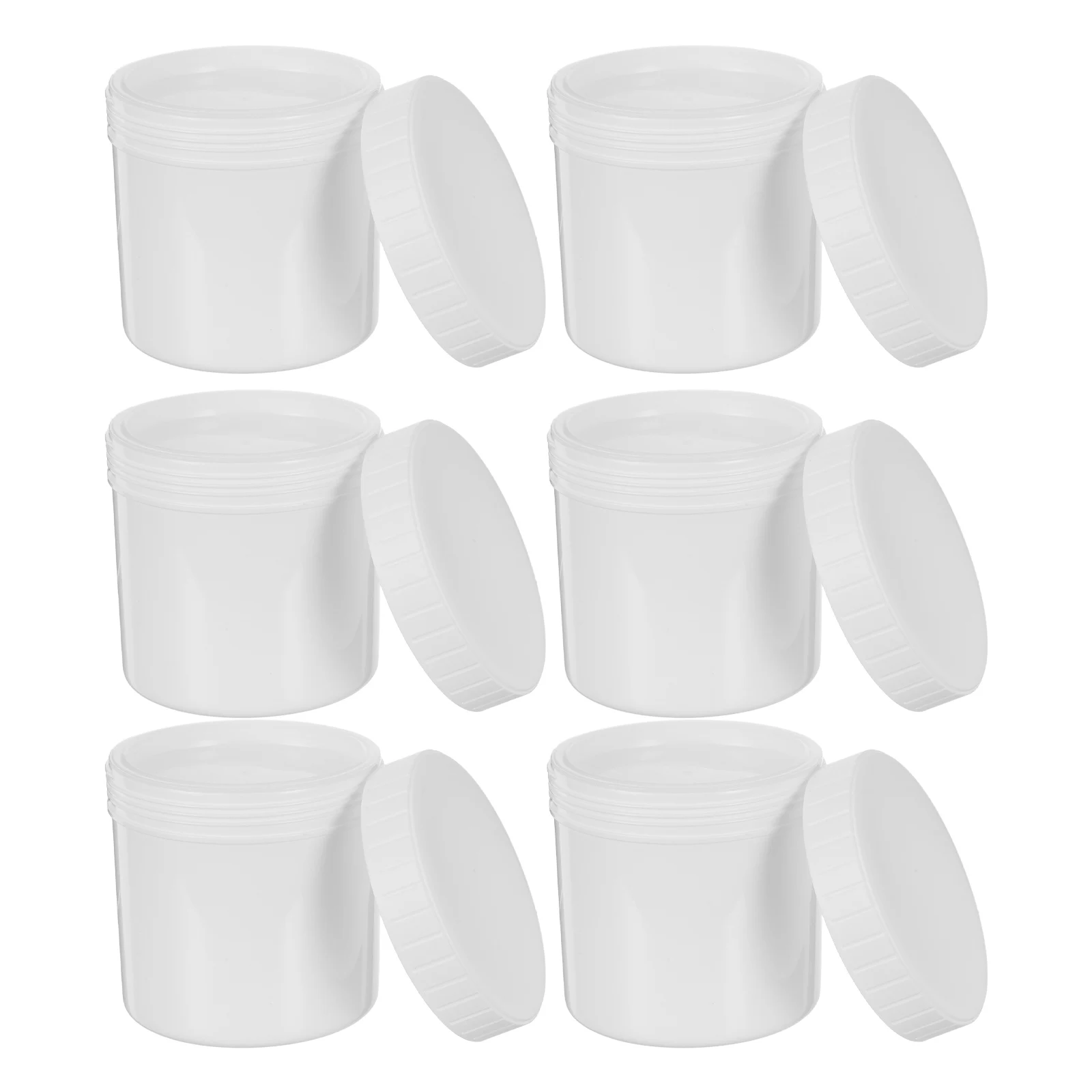 6 قطعة 300/500 مللي الغذاء الصف مختومة تخزين الجرار المطبخ الحبوب الحاويات المربى مسحوق البروتين المعلبة كبد سمك القد النفط التعبئة والتغليف الجرار #2