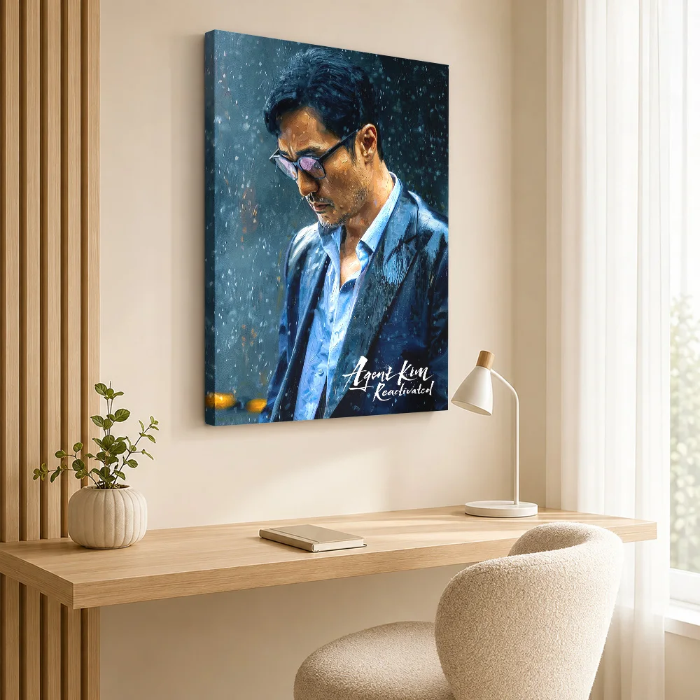 Agent Kim Reactivated Movie Canvas Poster Personalized Photo Vintage Movie Wall Art for Home Theater Decor Gift for Collectors