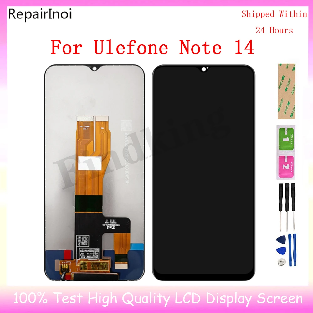 

For Ulefone note 14 LCD Display Assembly Replacement For Ulefone note 14 Display Note14 LCD Screen Original Tested