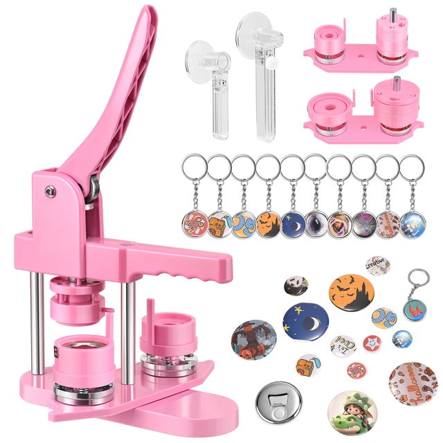 Button store pin maker