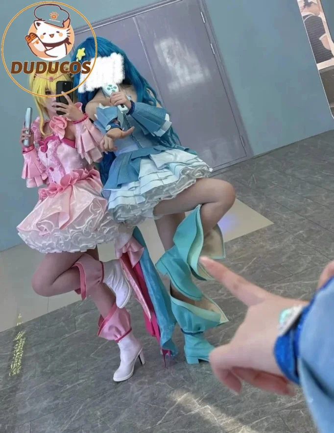 Anime Mermaid Melody Pichi Pichi Pitch Nanami Lucia Cosplay 코스프레 Lovely Pink Dress Activity Party Role Play Clothing Sexy