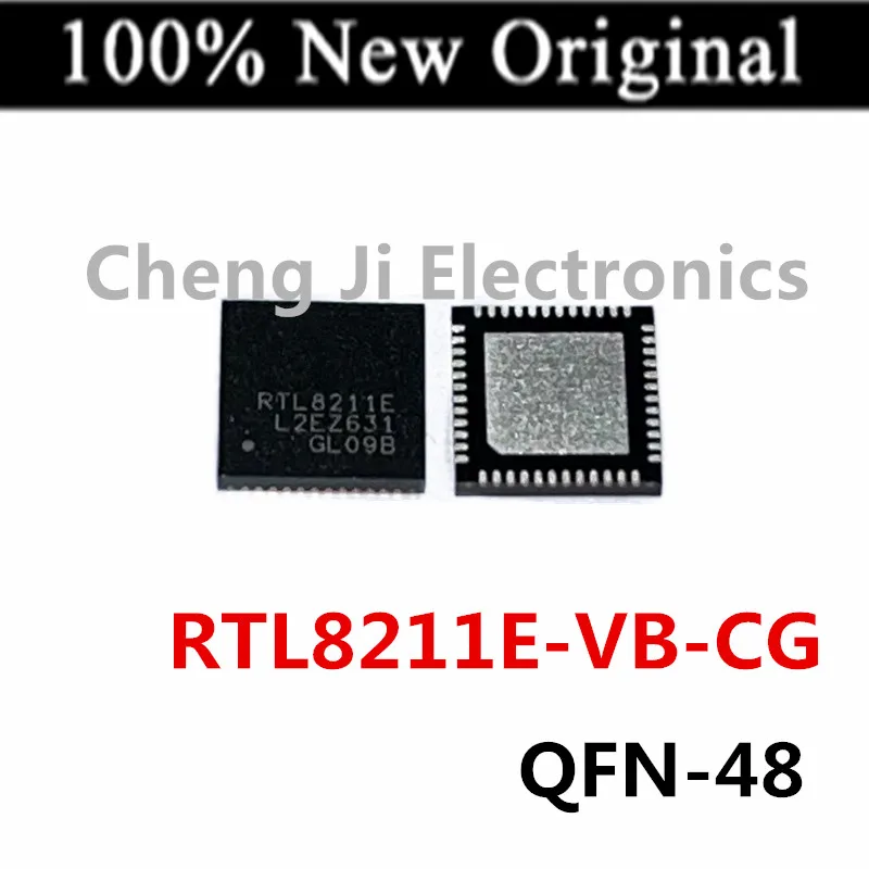 10PCS/Lot    RTL8211E-VB-CG   RTL8211E   QFN-48   New original Gigabit Ethernet transceiver chip    RTL8762CK-CG   RTL8762CK