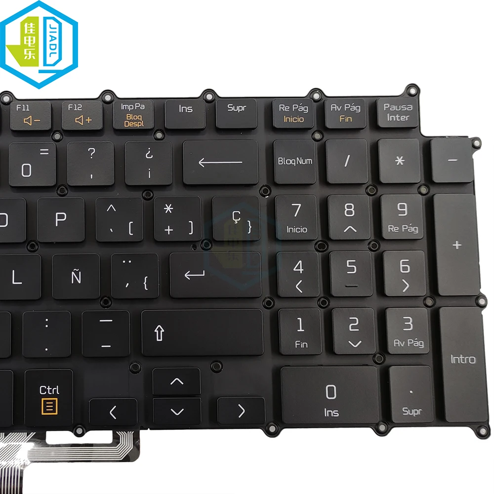 SP/ES Spain Spanish Keyboard Backligh For LG Gram 17 17Z90N Laptop Backlit Replacement Keyboards Genuine SN3890BL SG-90970-2EA