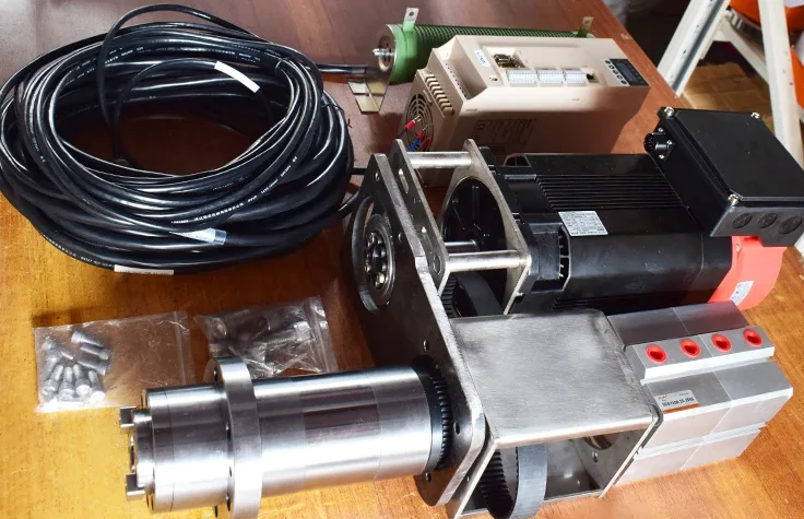 

2026 4. Belt Driven Spindle Bt30 6000rpm 90mm Machine Tool Spindle 2-7012AC+2-7010AC.dB joint of nose BT30