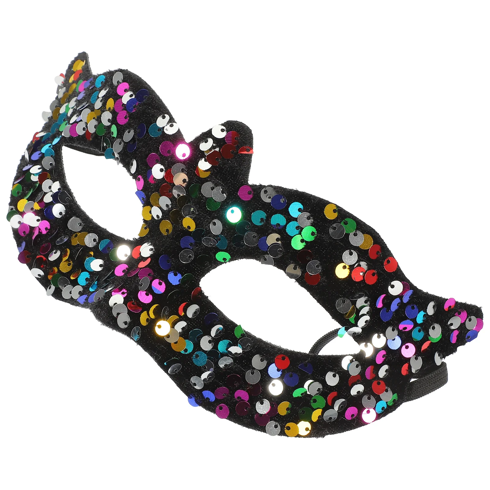 

Make up Sequin Pointy Mask Miss Decorations Pvc Masquerade Mardi Gras Masks for Women