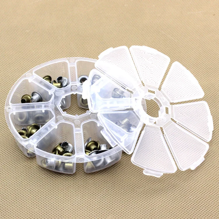 Transparent Plastic Storage Jewelry Box Compartment Adjustable Container Storage Boxes Beads Ring Earring Organizer Case