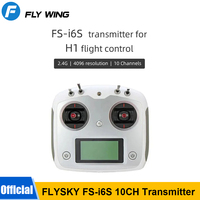 FLYWING flysky FS-i6S i6S 2.4G 10CH AFHDS 2A Centering Throttle Transmitter iA6B iA10B Receiver RetailBox for RC Cars Boats Toys