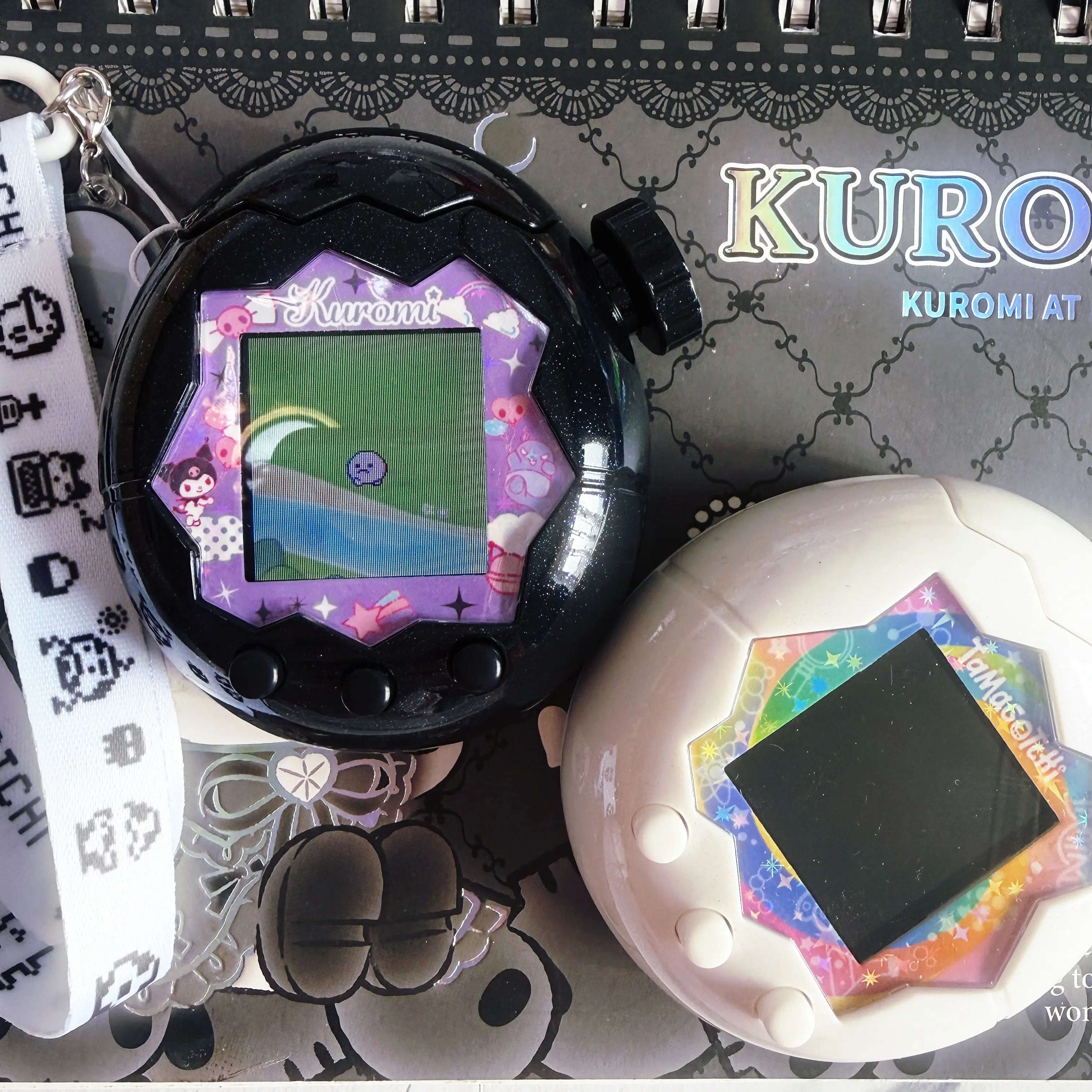 In Stock Tamagotchi Paradise Replacement Shell Black Diy Housing For Disassembly And Customization Hard Plastic Protective Cover