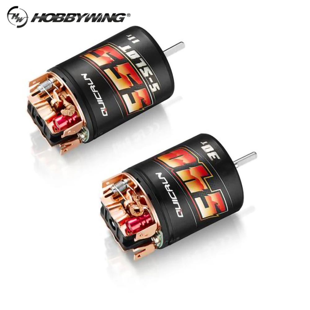 

NEW HOBBYWING QuicRun 540 30T 40T 555 11T 13T Brushed Motors for 1/10 RC Model Car Crawler Buggy Retrofitting Accessories