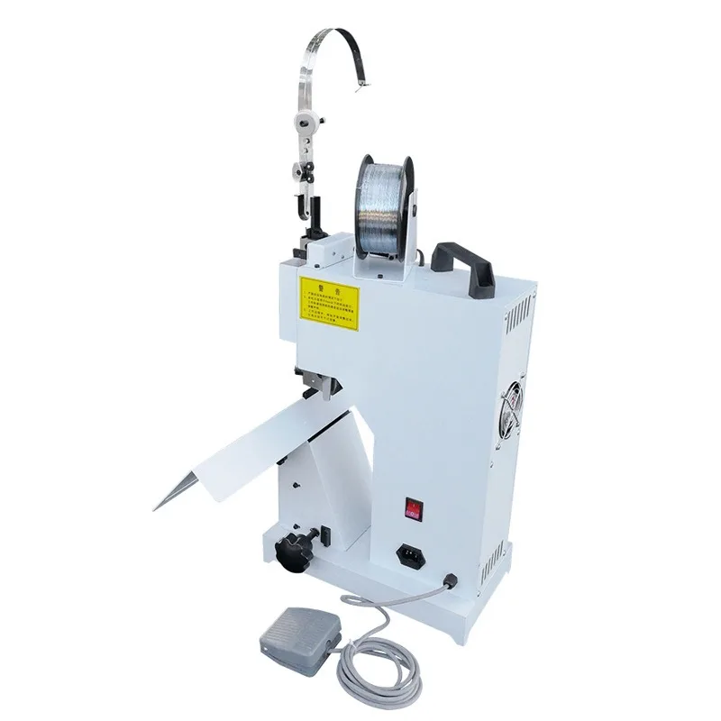 Wire riding nails Electric wire stapler, flat nail pedal high-speed binding and folding machine