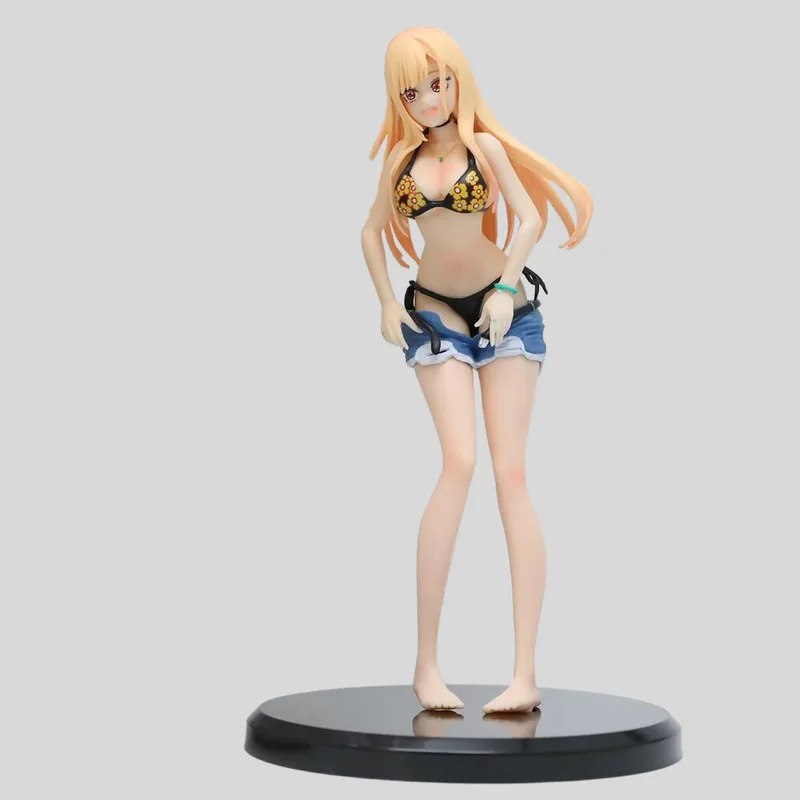

Pretty Girl Lovely Swimsuit Action Figure My Dress-Up Anime Statue Desktop Decoration Collectible Model For Anime Collectors