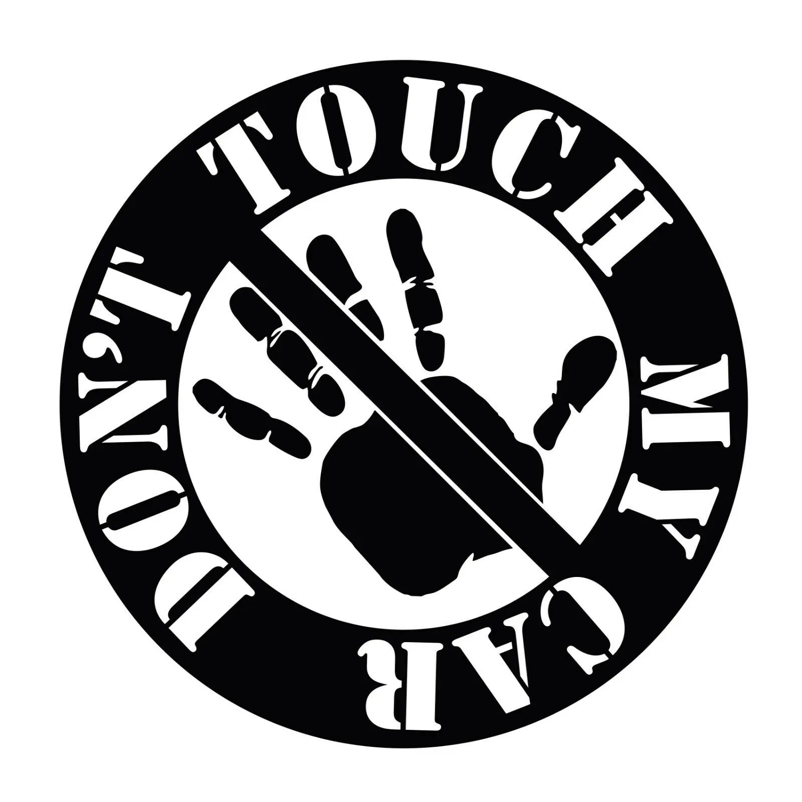 

Don't Touch My Car JDM Drift Stance Car Window Bumper Vinyl Decal Sticker Cover Scratched Waterproof PVC