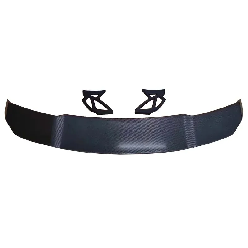 High QualityCarbon Fiber Polished Finish Rear Trunk Wing Spoiler