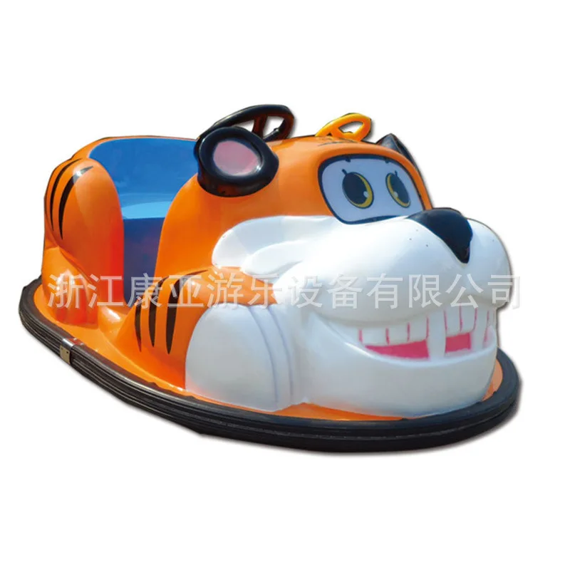 بلازا سوبر ماركت معدات الملعب FRP مزدوجة الوالدين والطفل الأطفال الجنة الكرتون ألعاب حيوانات سيارة ممتصة للصدمات #6