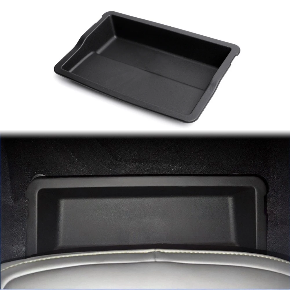 For Daily Commuting Under Seat Storage Box Vehicle Floor Organizer Dirt-repellent Texture Precise Fitment Shape