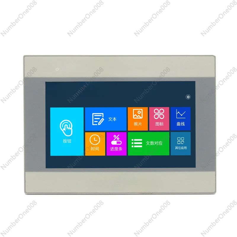 

7-Inch 4.3-Inch HMI Touch Screen PLC Industrial Serial Port Screen Display Embedded Configuration Resistance Screen