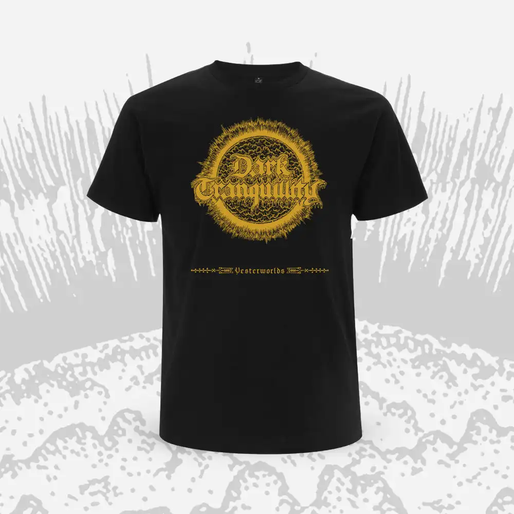 T-Shirt Dark Tranquillity Yesterworlds Band, 100% coton, t-shirt graphique pour hommes et femmes, Streetwear d'été
