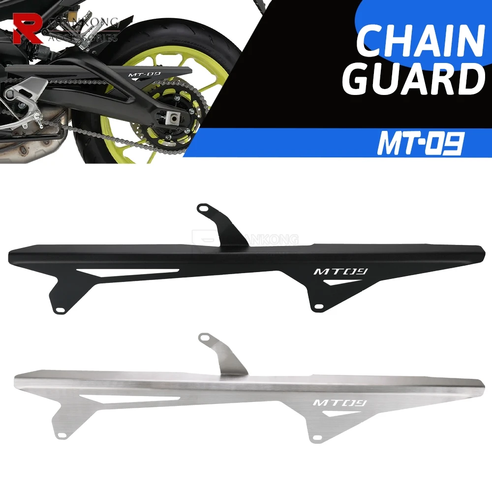 

MT-09 Tracer 2015~2017 For Yamaha MT 09/MT09 2017~2020 Chain Belt Guard Cover CNC Chain/Belt Guard Cover 2016 2018 2019 Parts