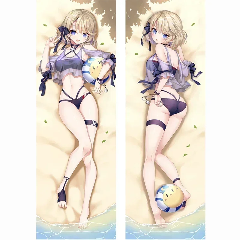 

60x180 см аниме подушка для игр с принтом "Азур Лейн", модель Z23 Waifu Dakimakura, сексуальная девушка, декоративная длинная наволочка, домашнее постельное белье